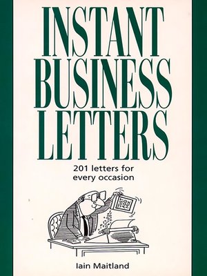 cover image of Instant Business Letters
